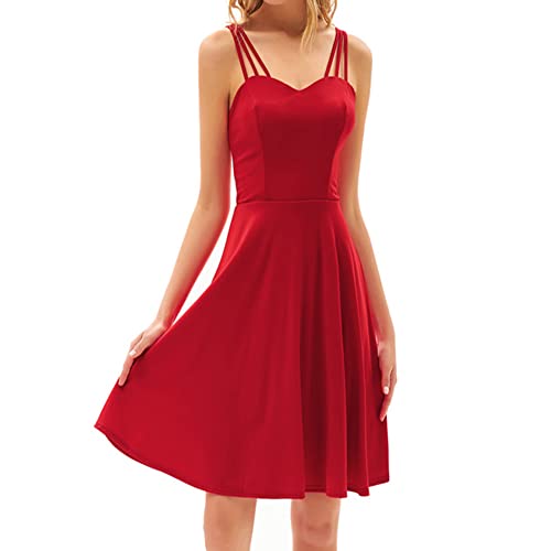 GRACE KARIN Femme Robe de soirée sans manches Élégante Cocktail Vintage Robe de fête Demoiselle d'honneur Robe...