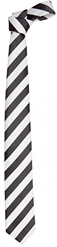 Cravate rayée pour homme Fabio Farini de 8cm de large, cravate classique pour toute occasion comme...