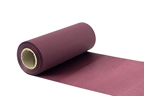 Creativery 9m rouleau ruban satin 15cm baies 280 chemin de table ruban satin déco tissu 16cm
