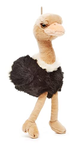 Uni-Toys - Autruche - 28 cm (hauteur) - Oiseau en peluche - Peluche, doudou