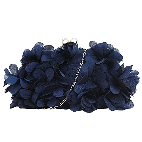 Milya Femme pochette fleurs élégant sac de mariée mariage fête robe sac à main soirée...