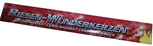 20 cierges magiques géants XXL Nico Feu d'artifice a 45cm env. 90 secondes de combustion chacun