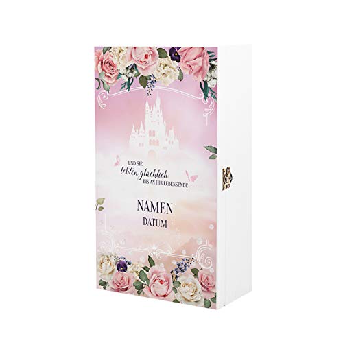 Cœur &amp ; Boîte à souvenirs de mariage Heim® pour les photos et les cartes de vœux - personnalisée pour toi avec...