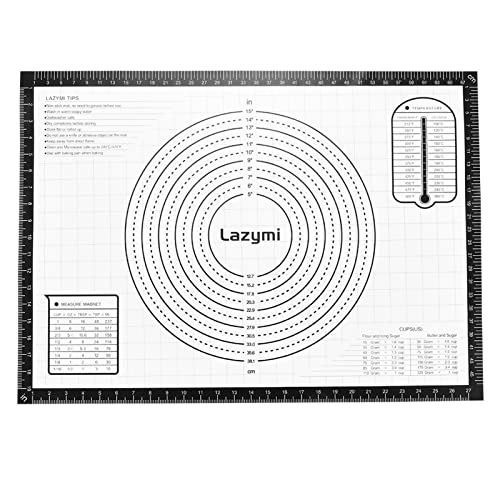 Grand tapis de cuisson antiadhésif/support de cuisson en silicone Tapis de pâte antidérapant 71x51 cm Tapis d'étalement...