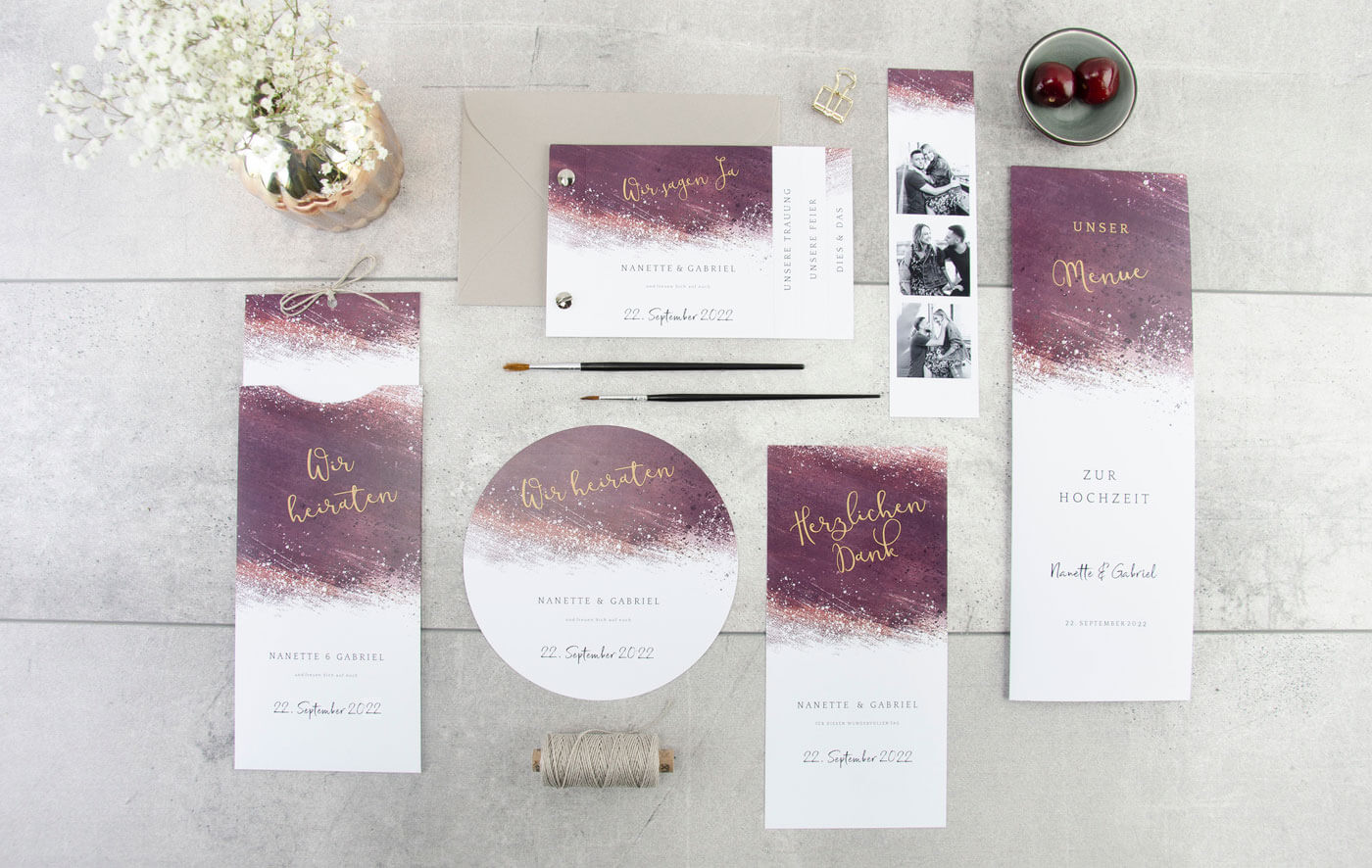 invitation de mariage exceptionnelle