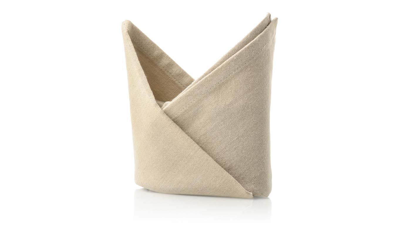 Pliage du bonnet d'évêque