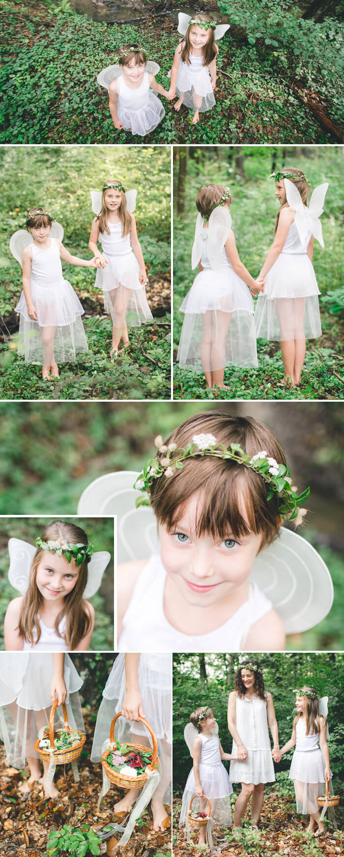 Fleuriste lors d'un mariage en forêt