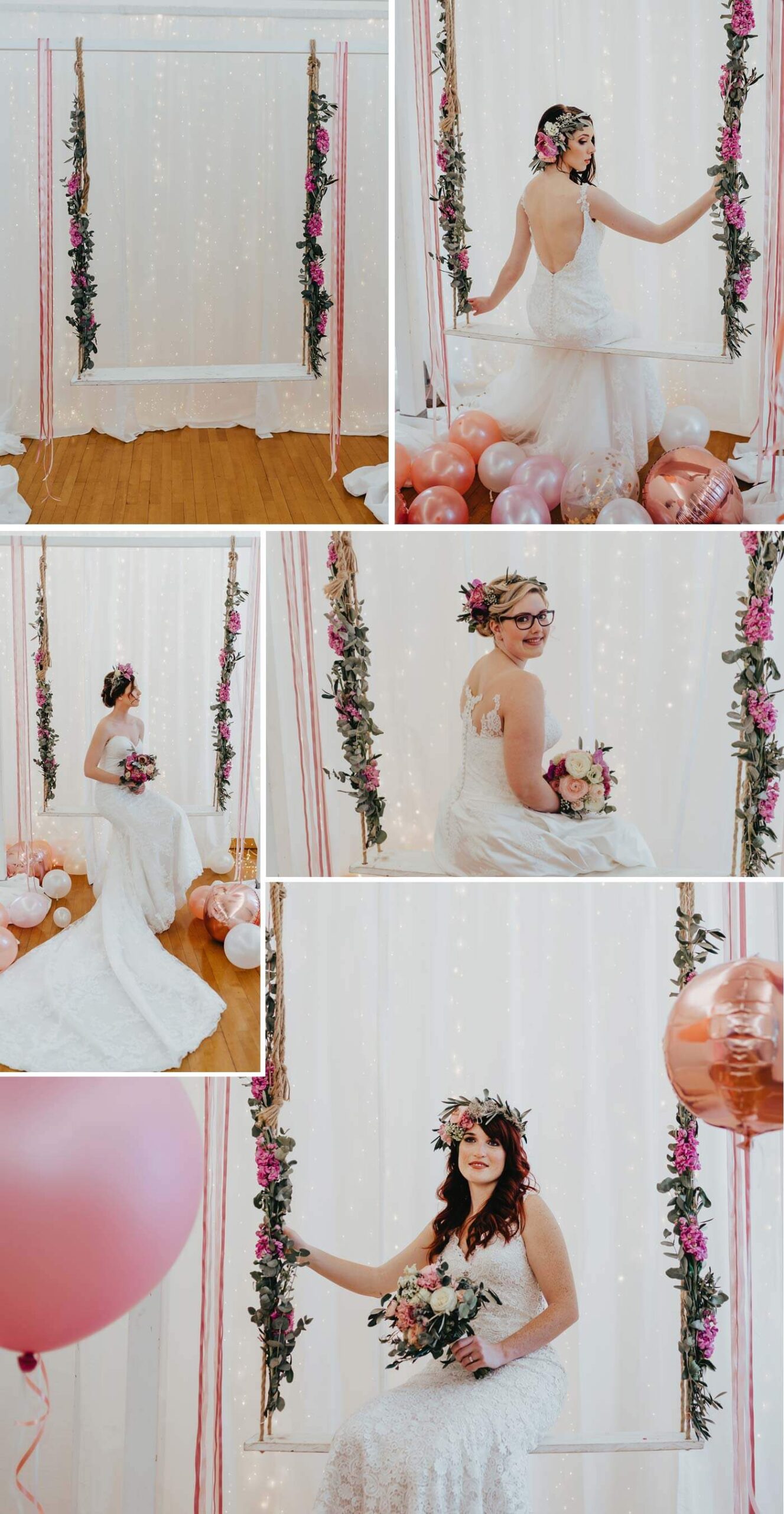 flower swing