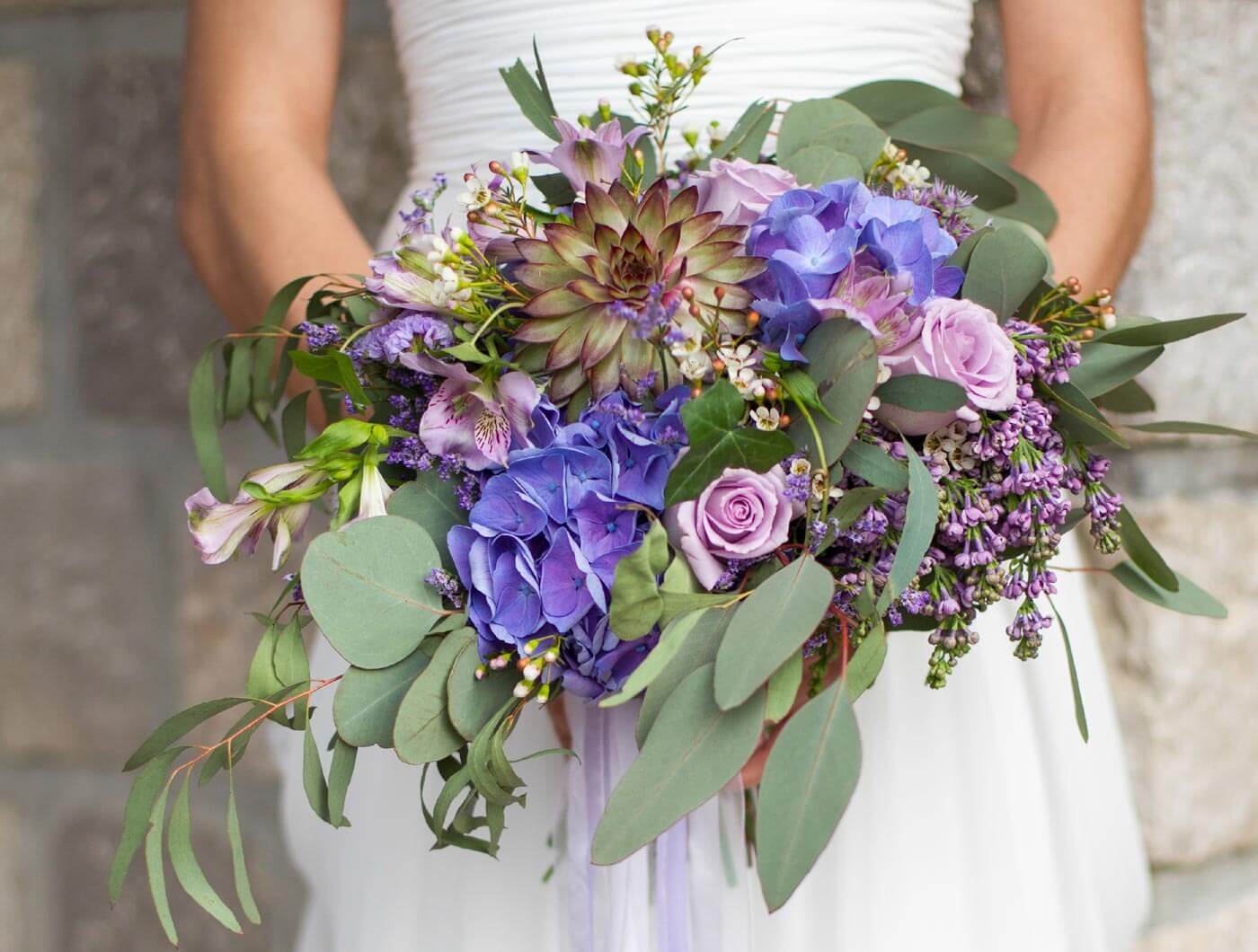 bouquet de mariée boho
