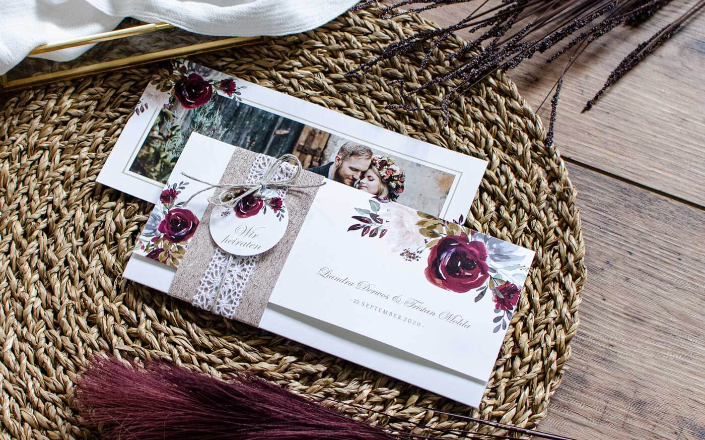 Boho invitation