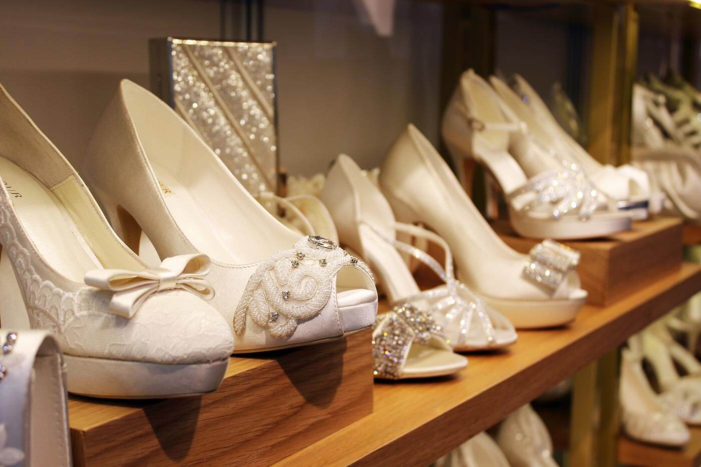 chaussures de mariée de Menbur