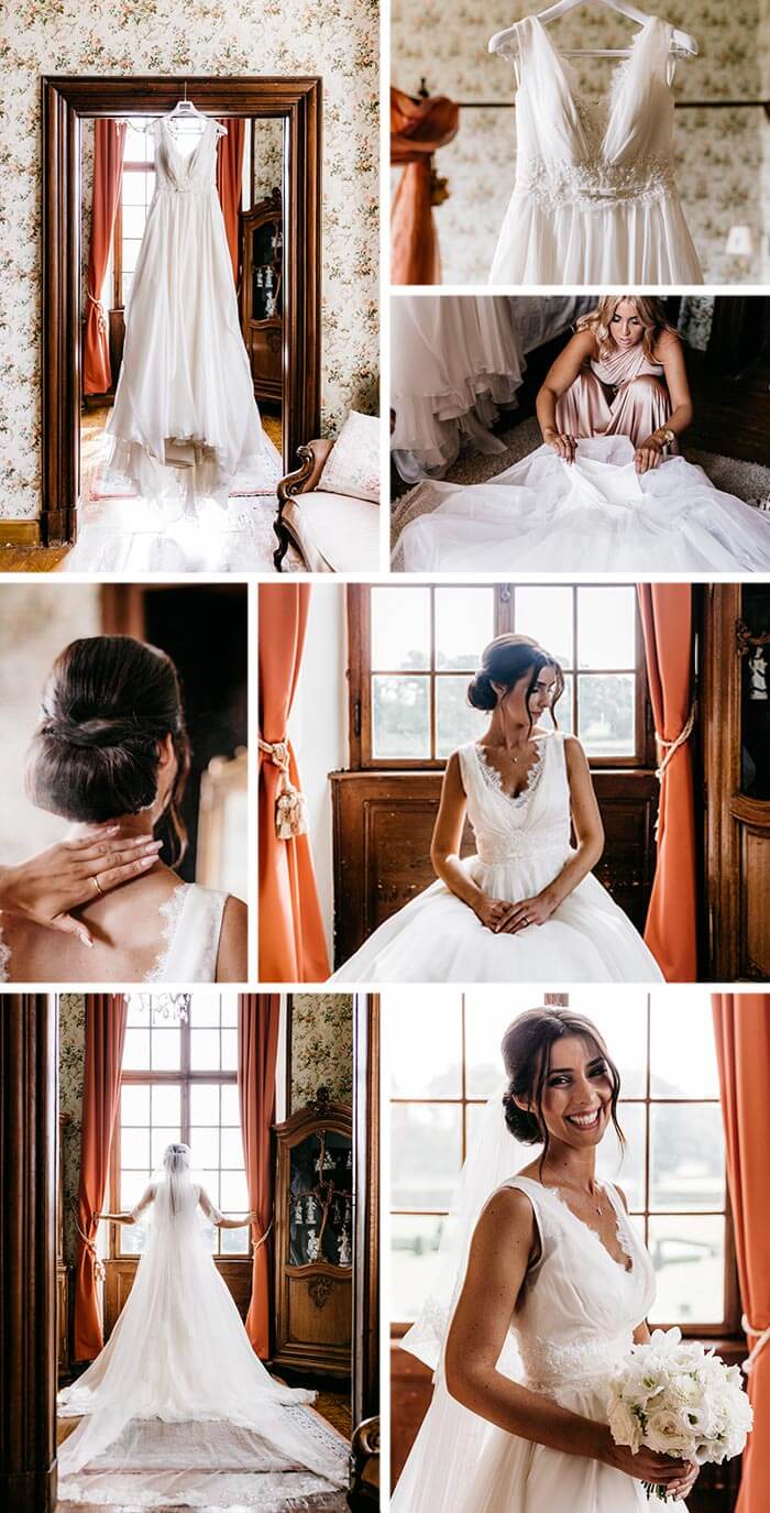 mariée en blanc
