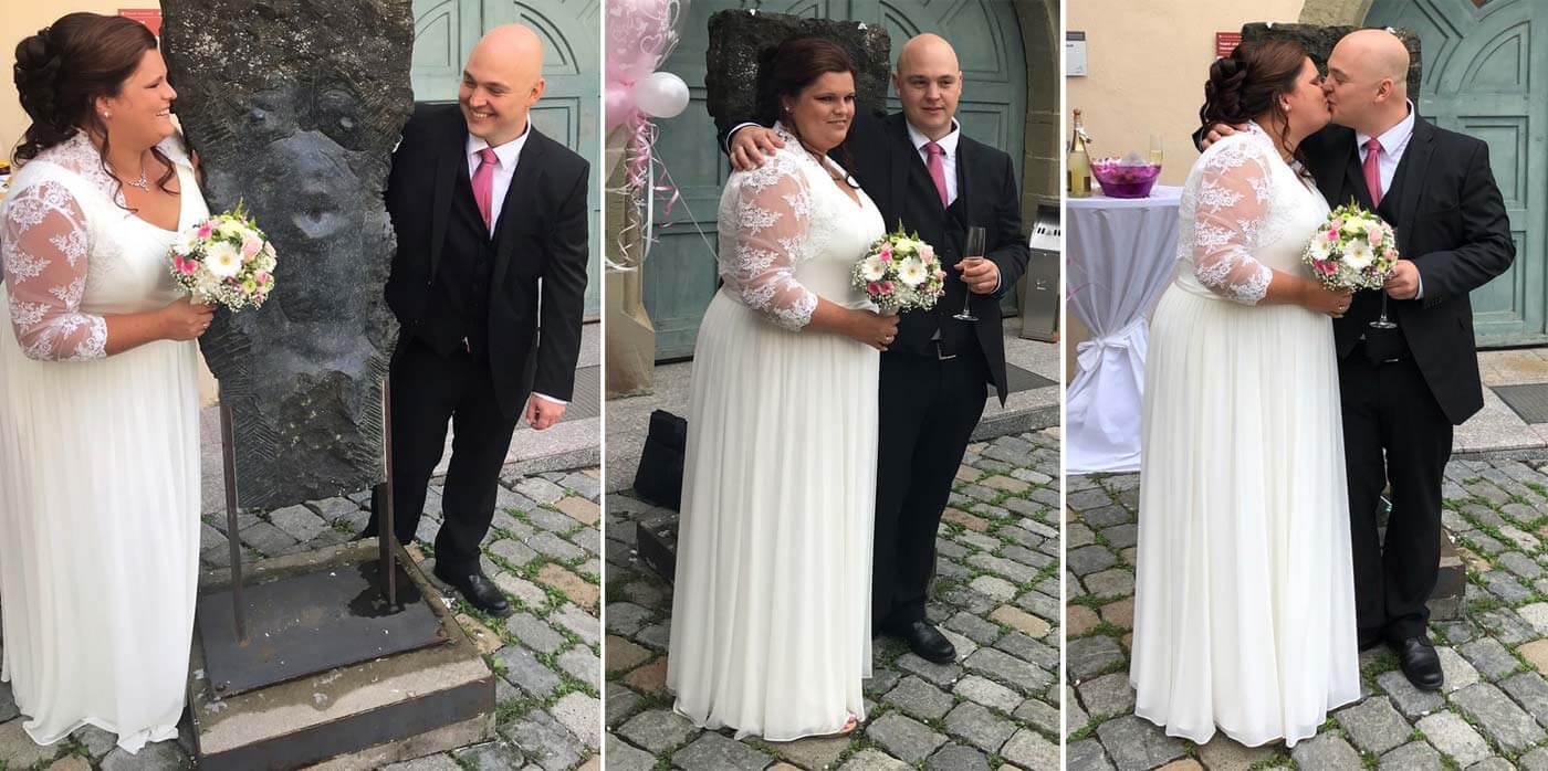 robe de mariée taille 54