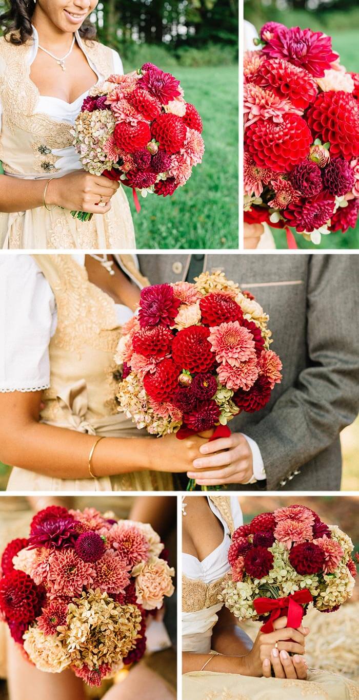 bouquet de mariée nature
