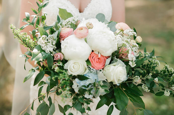 bouquet de mariée printemps