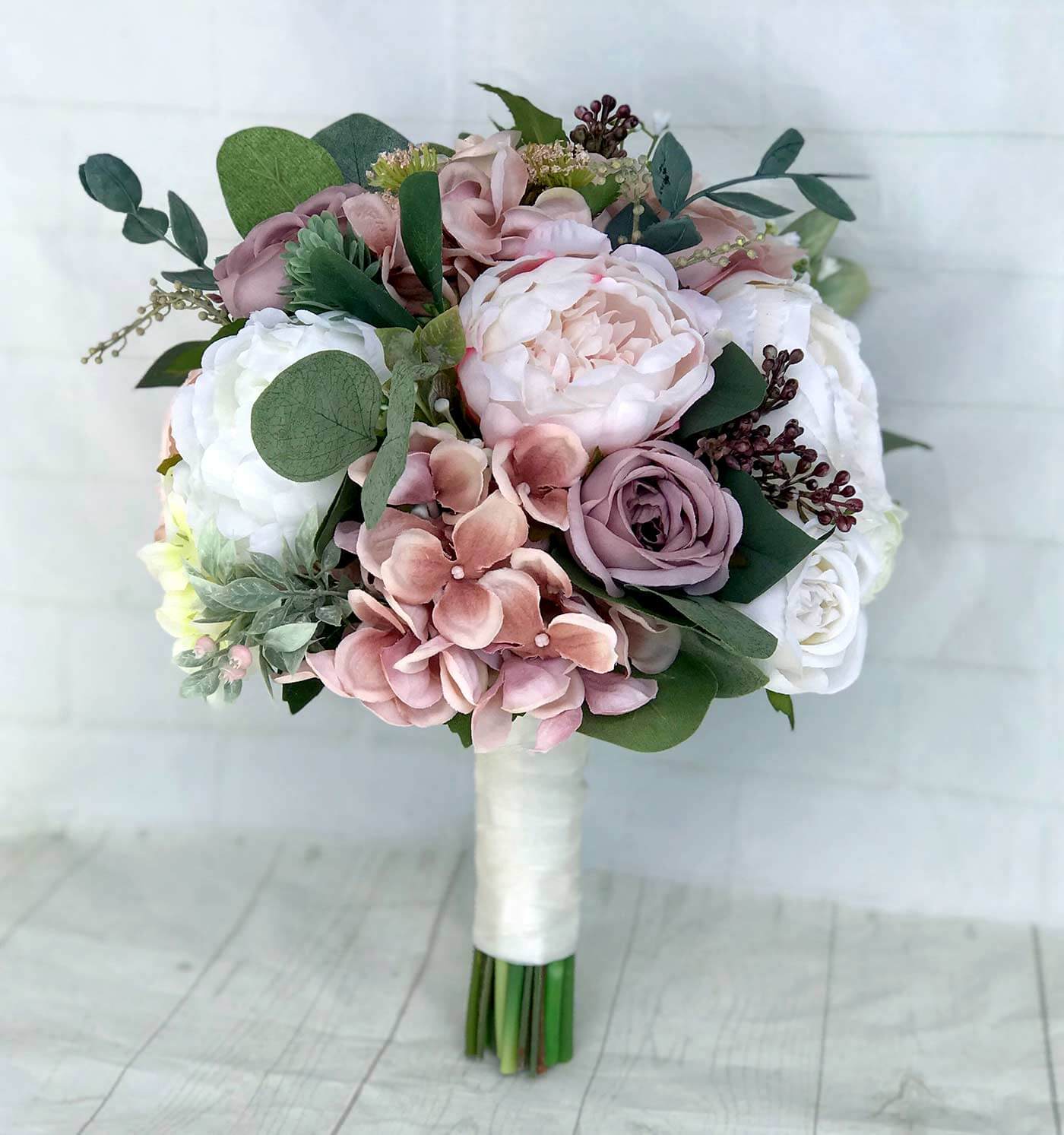 bouquet de mariée fleurs artificielles