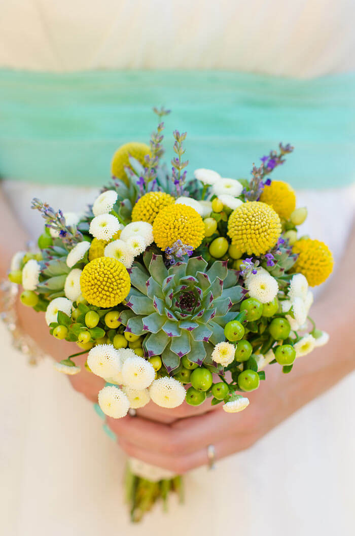 bouquet de mariée lavande