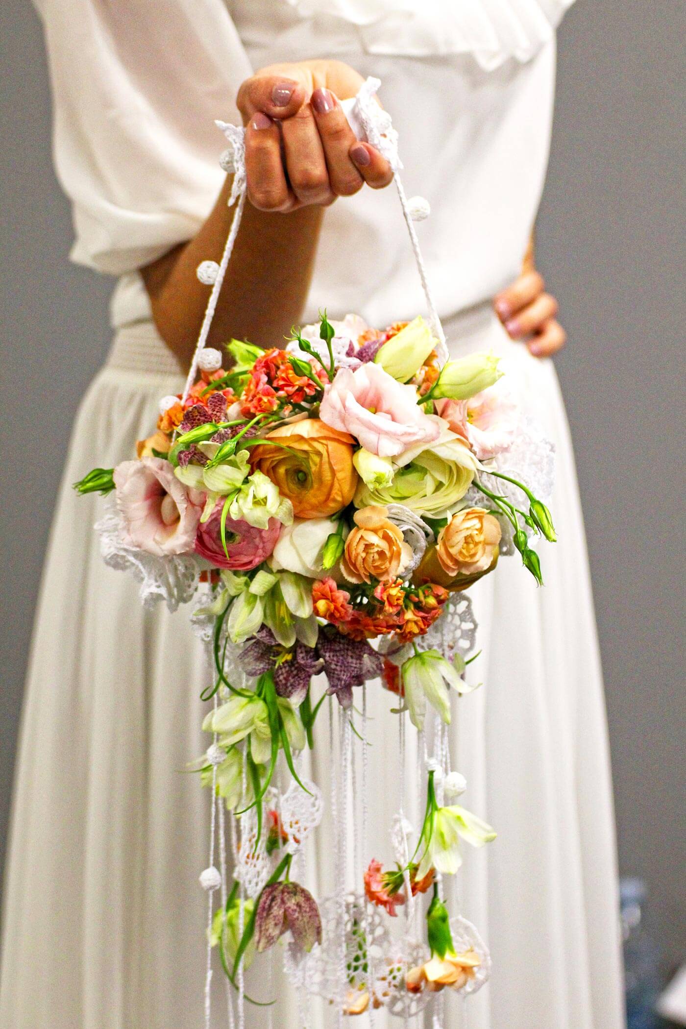 bouquet de mariée vintage renoncule