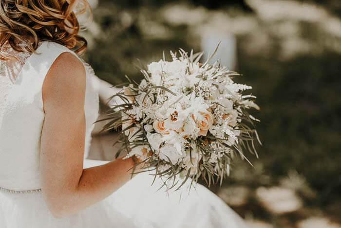 bouquet de mariée mariage forêt