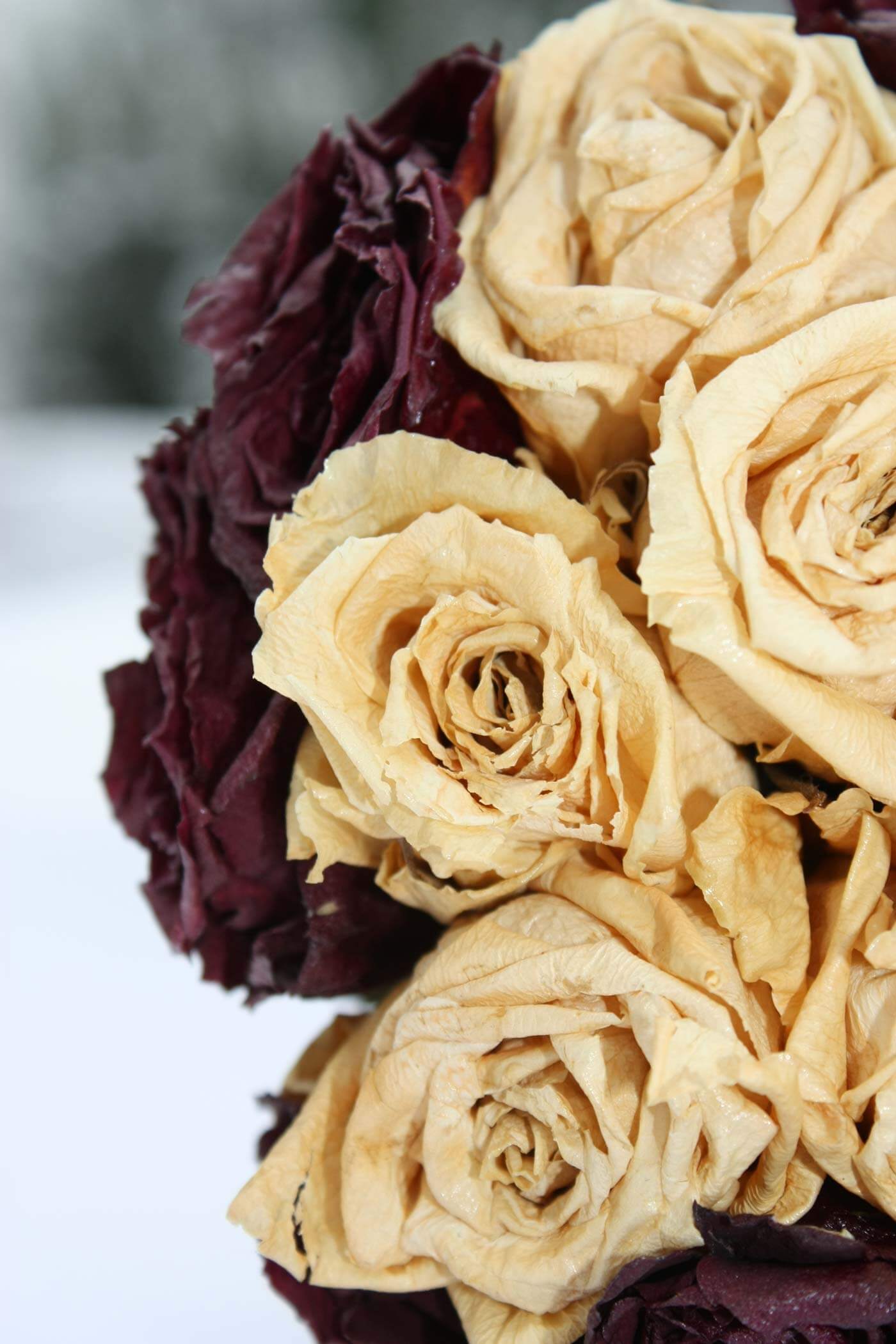 conserver le bouquet de la mariée