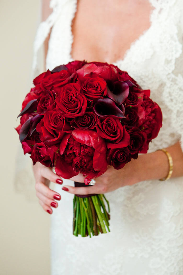 bouquet de roses rouges