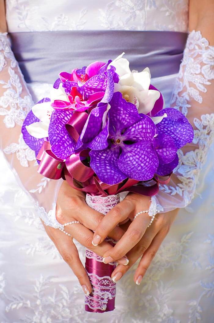 bouquet de mariée pour la mairie