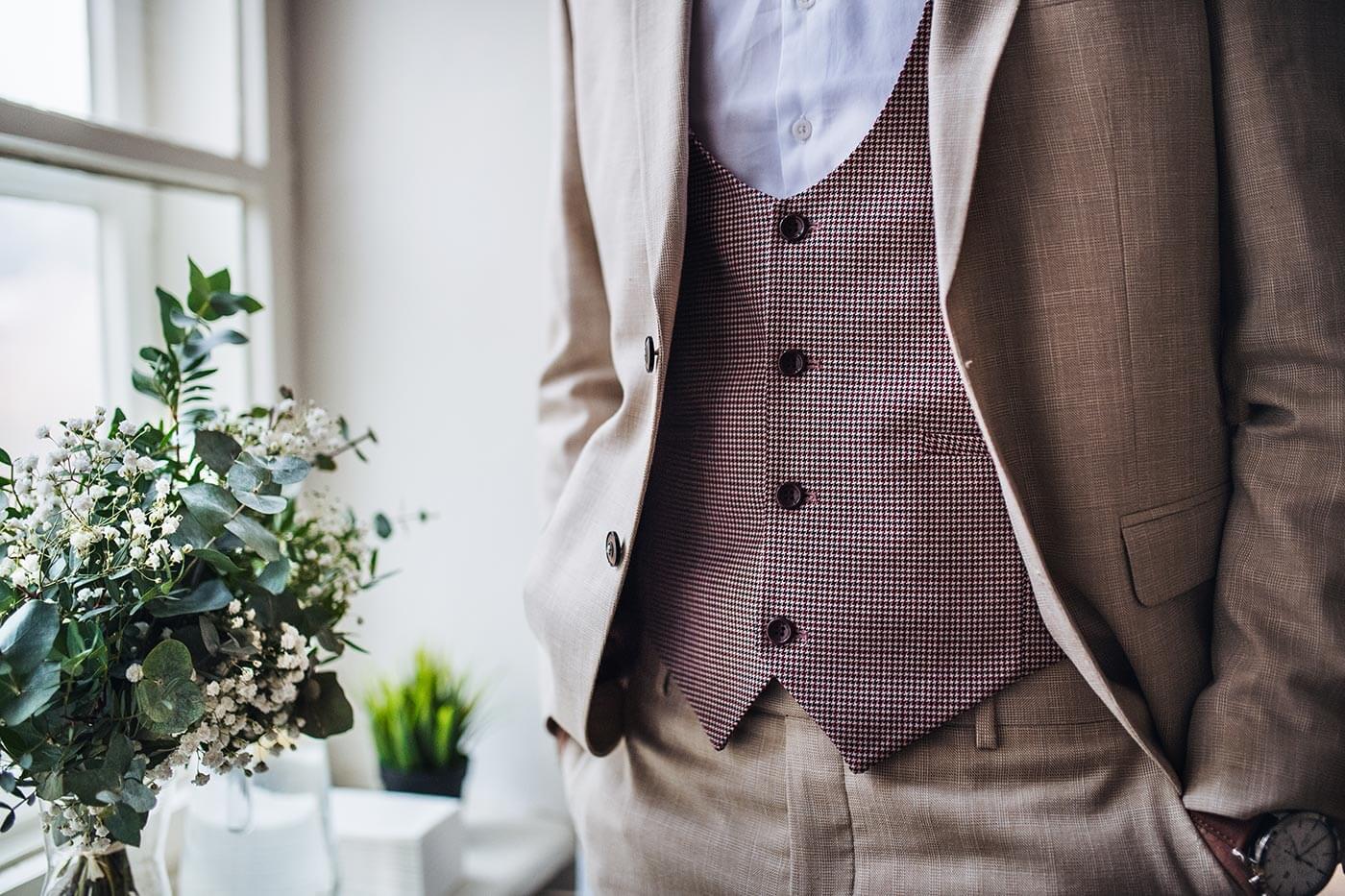 costume de père de la mariée