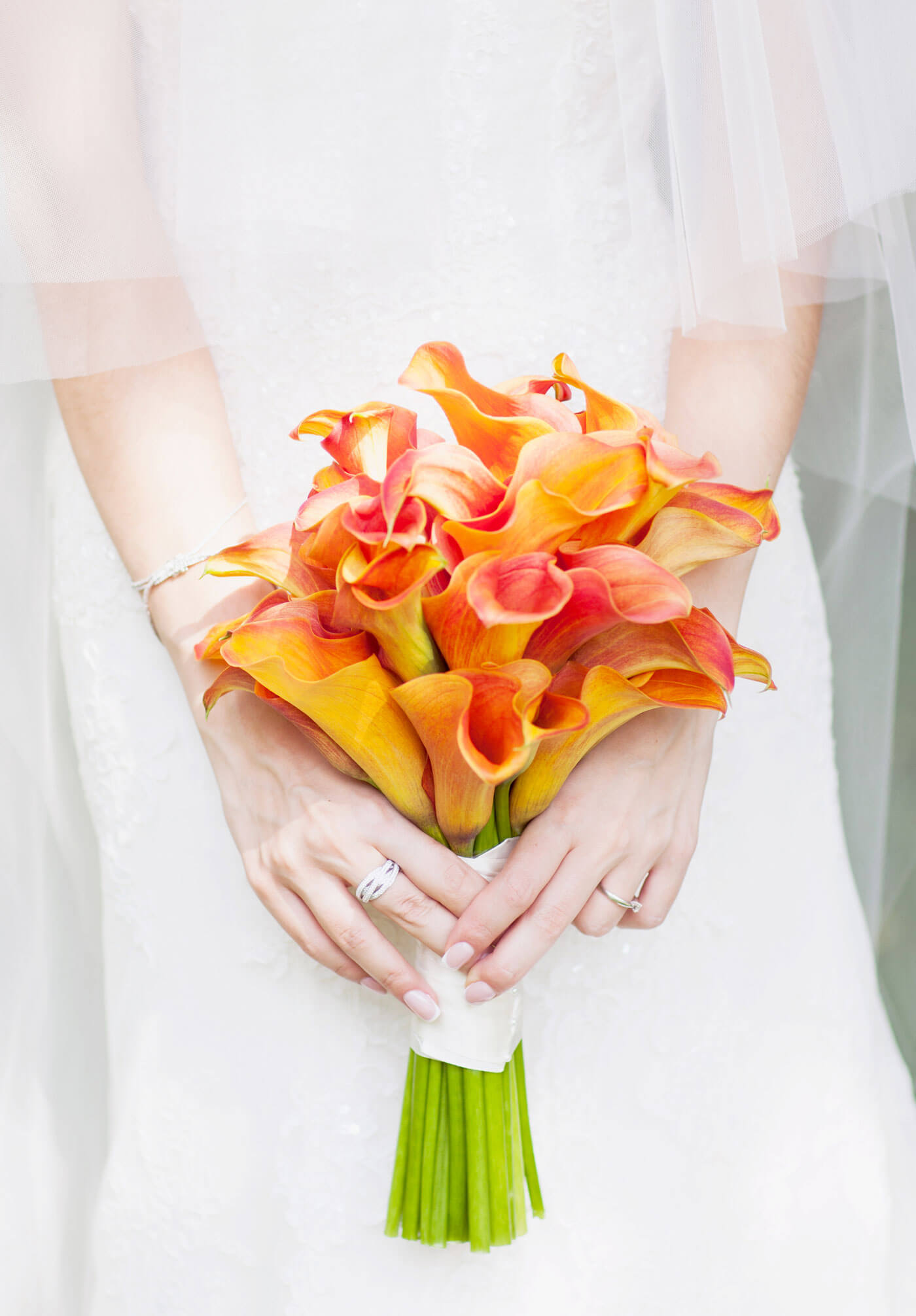 Calla bouquet de mariage