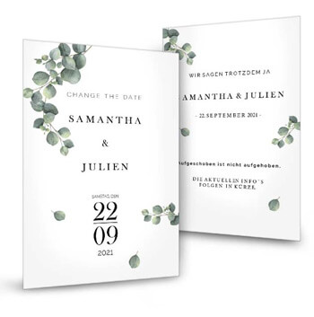 Change the Date Card
