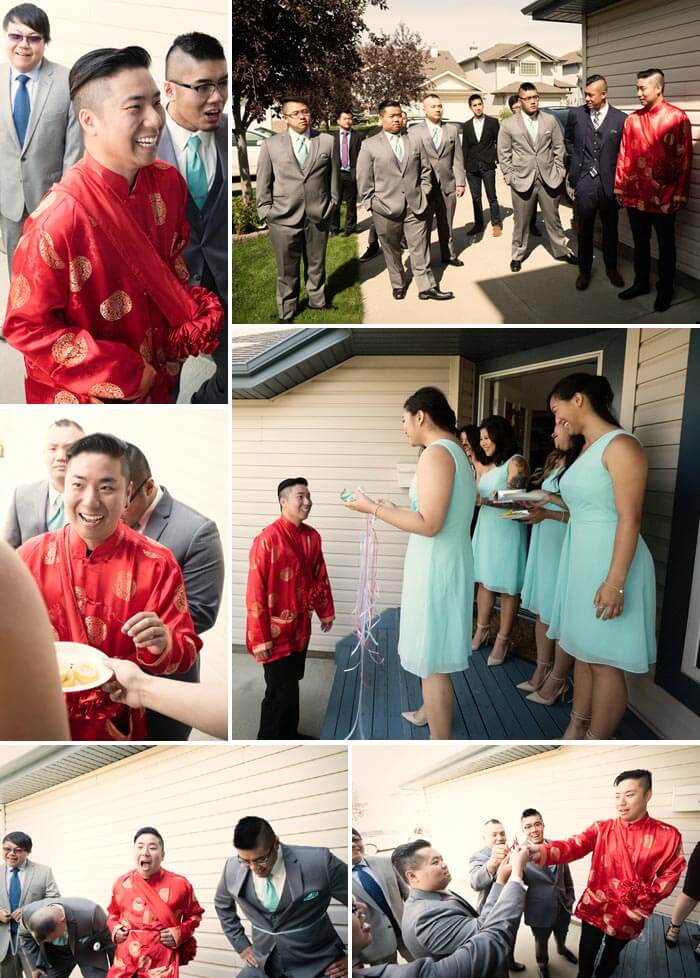 Mariage chinois Groom