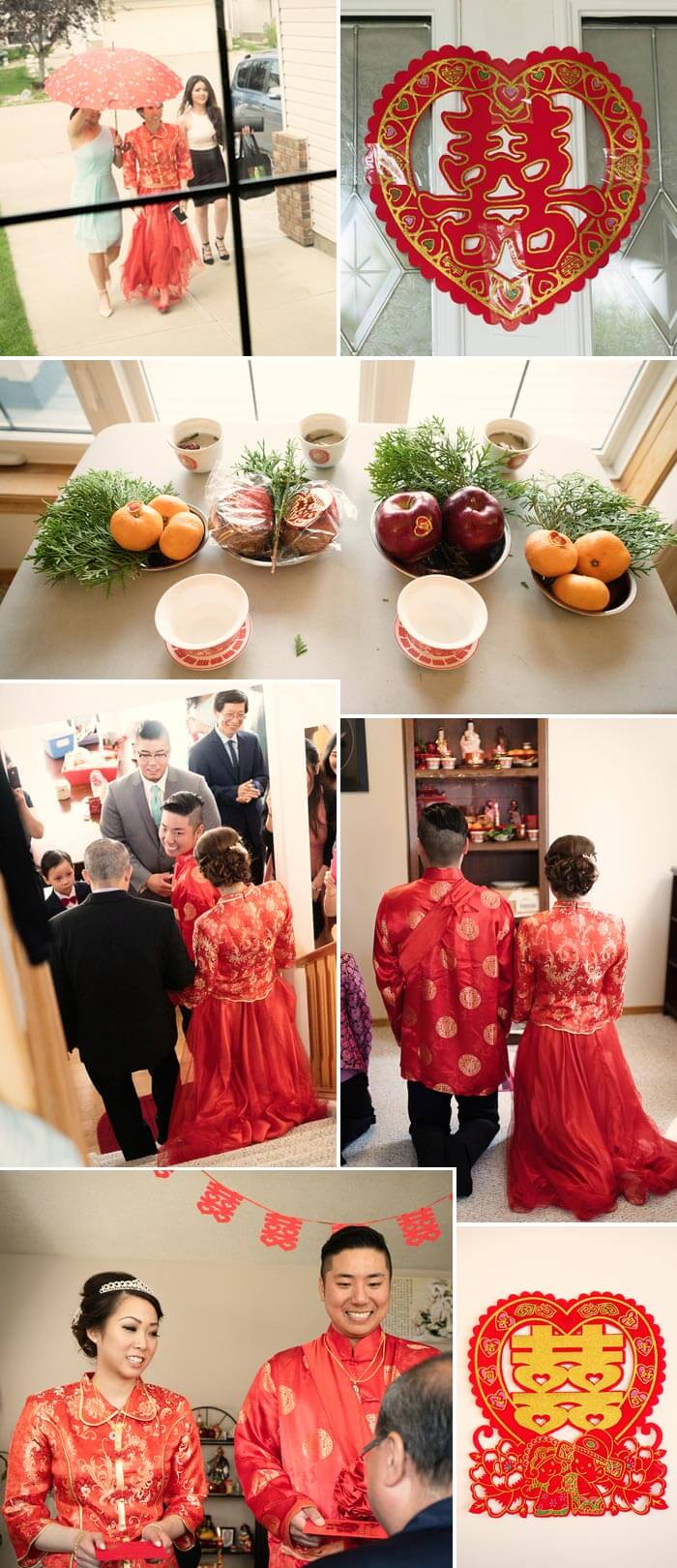 thé de mariage chinois