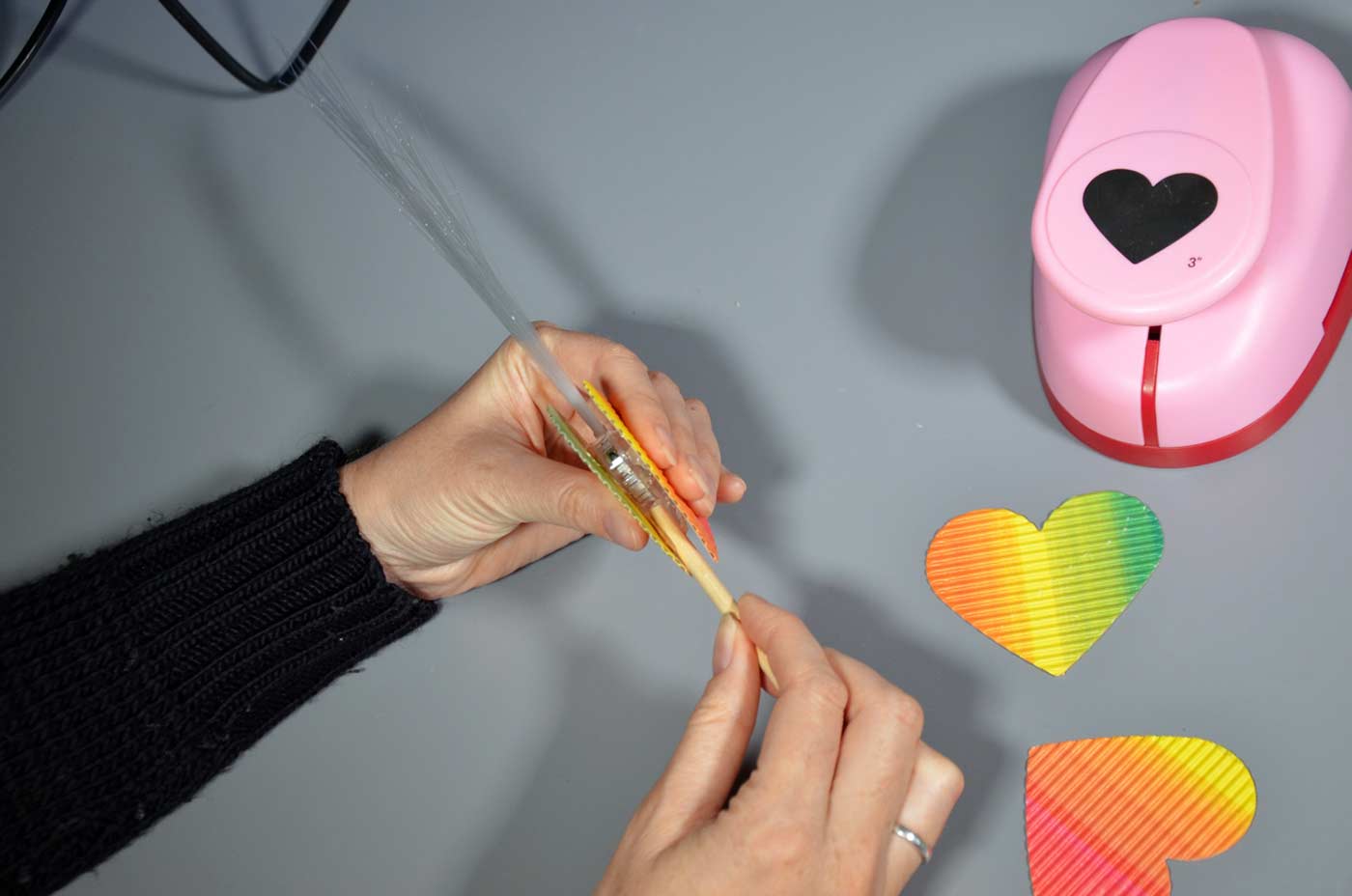 DIY plumeau lumineux