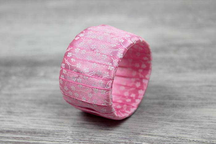 DIY ronds de serviette
