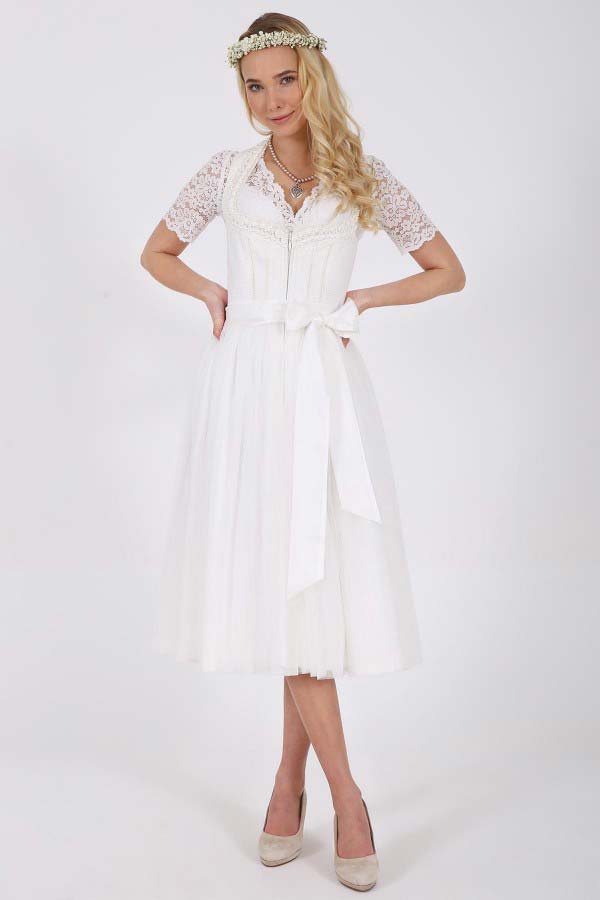 Robe de mariée dirndl