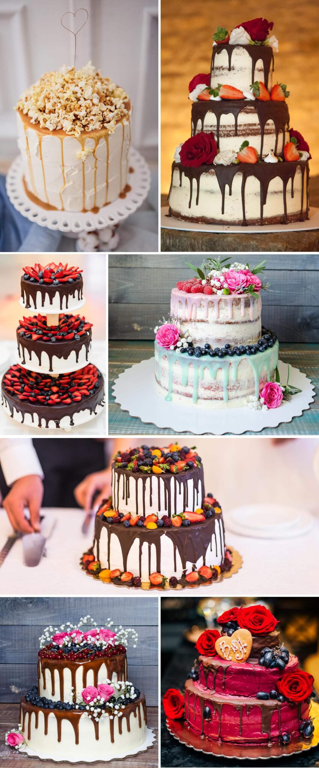 Drip-Cake pour le mariage