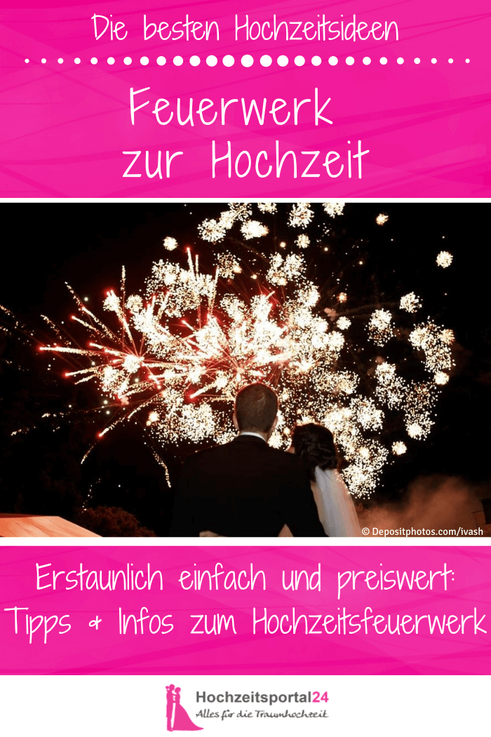 Feux d'artifice mariages
