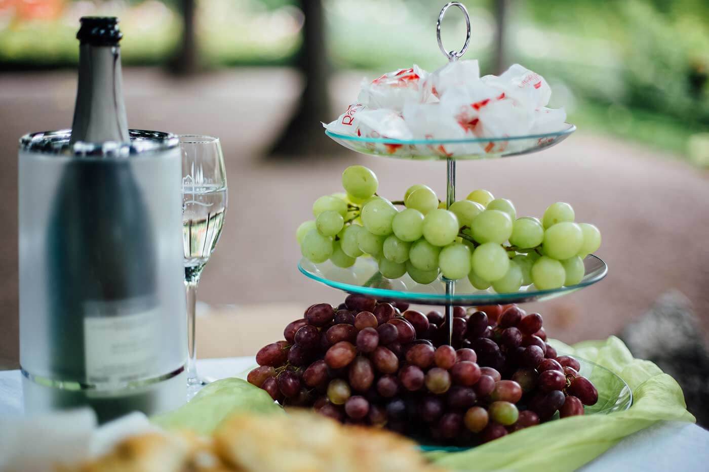 Fingerfood mariage réception champagne