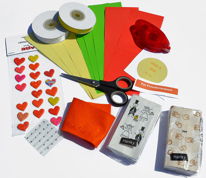 Larme de joie mouchoirs instructions de fabrication