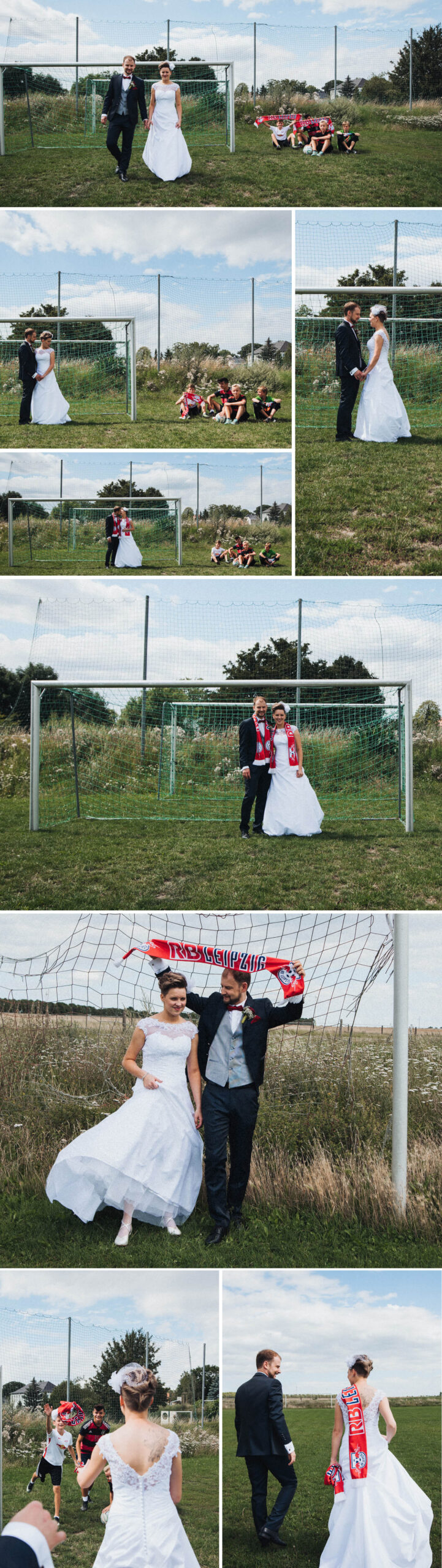mariage de football
