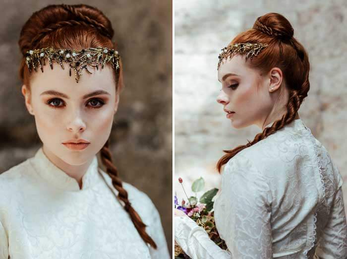 coiffure de mariée Game of Thrones