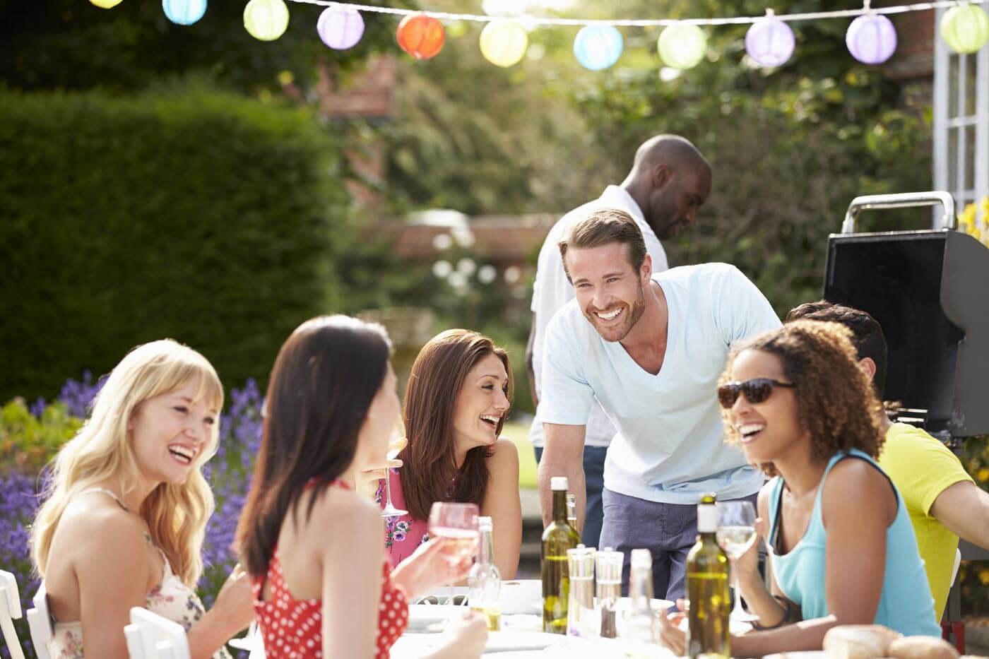 garden party pour le mariage