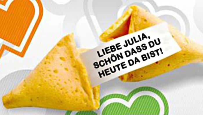 Cadeau biscuit souhait