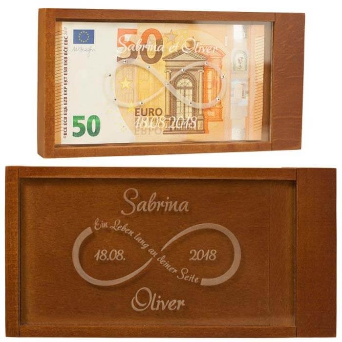 boîte-cadeau-d'argent-signe-de-l'infini