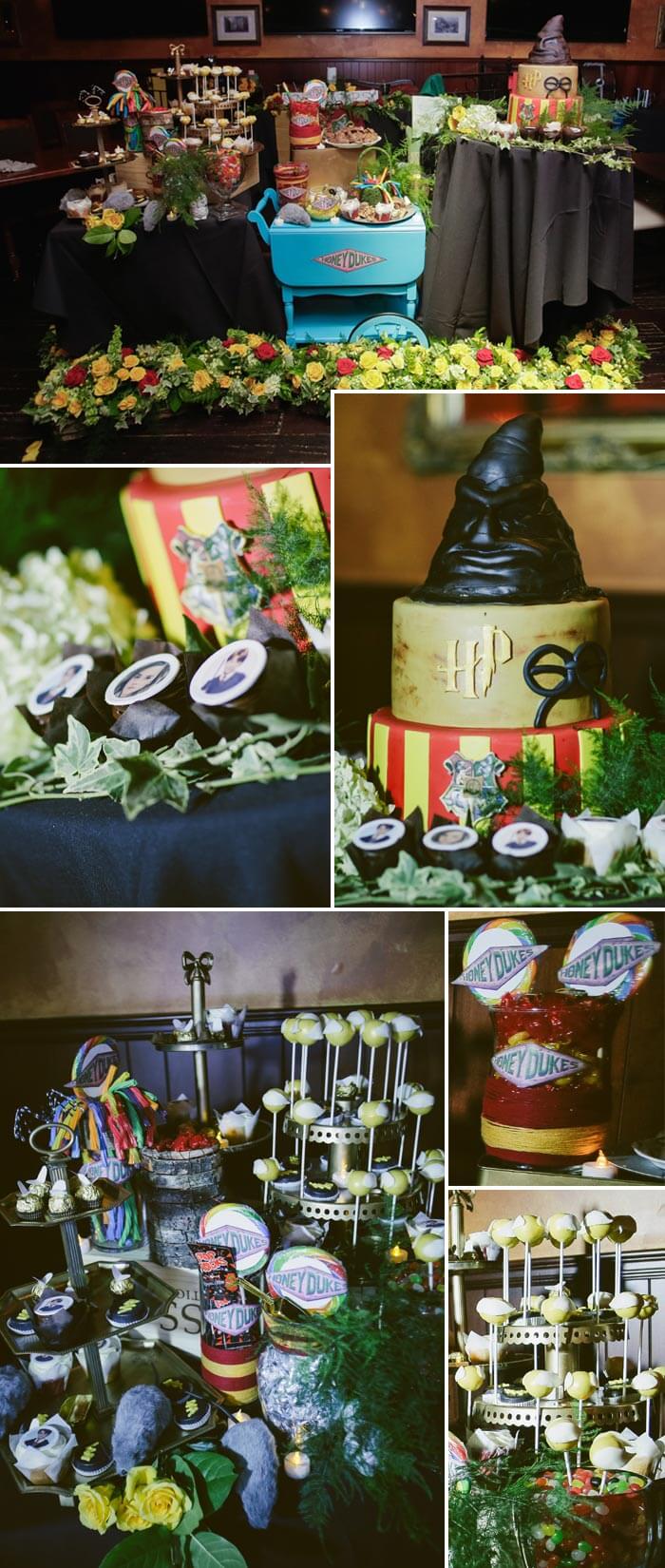 Harry Potter Wedding Candybar