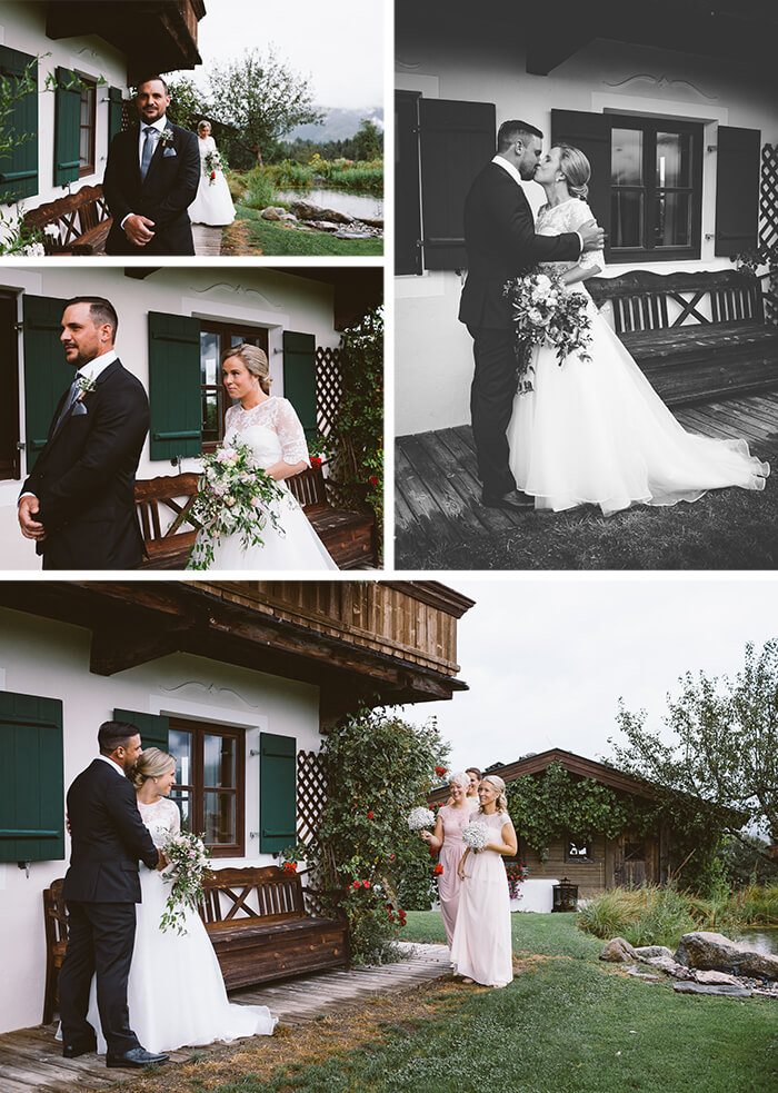 Mariage au bord du lac Autriche