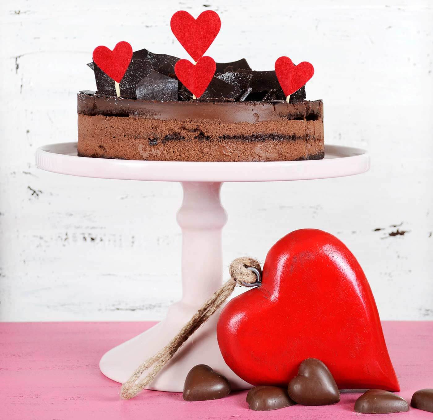 Coeur perforateur grand cake topper