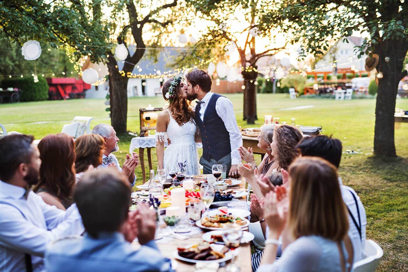 mariage garden party