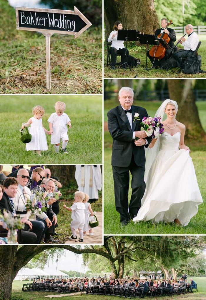 mariage en violet &amp ; blanc