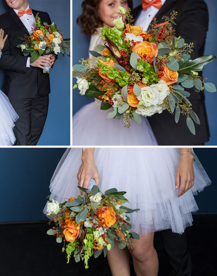mariage fête bouquet de mariée