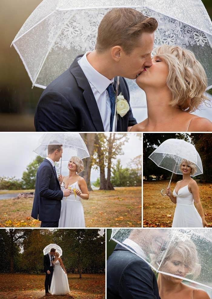 mariage parapluie 